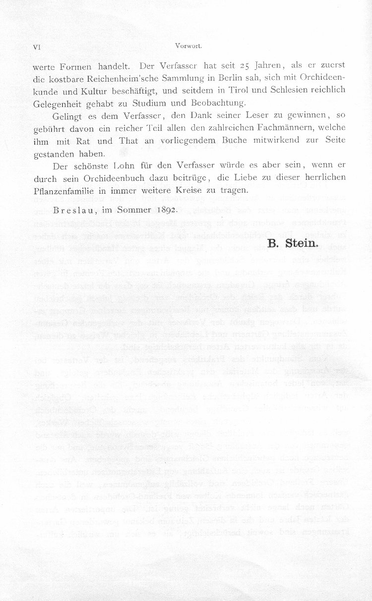 Scan of Stein's Orchideenbuch: Beschreibung, Abbildung und Kulturanweisung (please note that pages 124-127 are missing from this copy), 8 of 619
