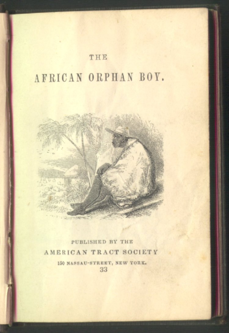 Scan of The African Orphan Boy, 1 of 16