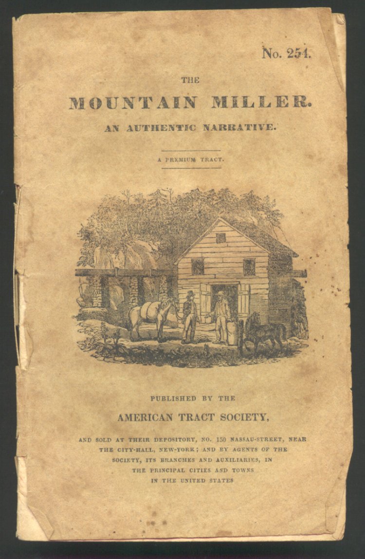 Scan of The Mountain Miller: An Authentic Narrative, 1 of 24