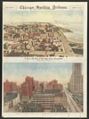 Bird's-eye view of Lake Shore Drive Chicago 1889