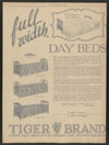 Tiger Brand Day Bed (Haggard & Marcusson Company)