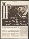 Chicago Tribune : if you're not in the Tribune, you're not in Chicago