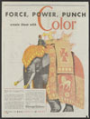 Chicago Tribune : force, power, punch, create them with color