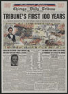 Headline highlights of the first hundred years of the Chicago Tribune's history