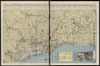 Chicagoland 1929 special detailed road map