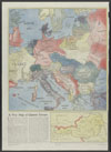 A war map of Central Europe : map of Central Europe