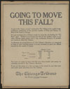 Chicago Tribune : going to move this fall?