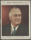 Democratic candidate for president--Franklin D. Roosevelt
