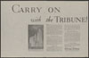 Chicago Tribune : carry on with the Tribune
