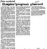 Hospice Program Planned