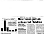 New Focus Put on Uninsured Children