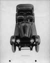 1918-1919 Packard salon touring car, elevated front view, top folded