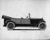1918-1919 Packard two-toned salon touring car, right side view, top folded