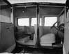 1920-1923 Packard sedan, view of interior through right side doors