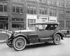 1920-1923 Packard touring car built for Marylin Miller, in front of Packard offices

