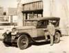 1922-1923 Packard touring car at Milwaukee, Wis. Packard dealer


