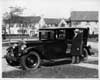 1925-1926 Packard sedan, owner W.E. Weldon at passenger door
