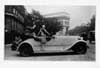 1927 Packard special runabout with Mrs. Walter Powers in Paris, France
