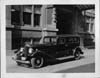 1933 Packard sedan limousine parked in front of the B.F. Goodrich Company