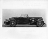 1936 Packard coupe roadster, right side view, top folded