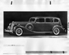 1936 Packard limousine, nine-tenths left side view