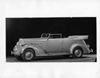 1936 Packard convertible sedan, nine-tenths left side view, top folded