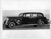 1937 Packard touring sedan, nine-tenths left side view