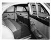1954 Packard Super Clipper, view of rear interior through door