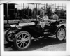 1908 Packard runabout on Hollywood movie set with Polly Moran and Anita Page