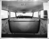 1932 Packard prototype sedan, view interior through rear window