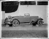 1932 Packard prototype coupe roadster, three-quarter right rear view, top folded
