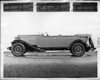 1932 Packard prototype touring sedan, left side view, top folded