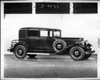 1932 Packard prototype club sedan, nine-tenths right side view