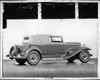 1932 Packard prototype convertible victoria, three-quarter rear right view, top raised