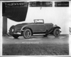 1932 Packard prototype coupe roadster, three-quarter rear right view, top folded