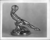 1929 Packard Adonis hood ornament, right side view