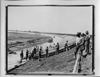 Construction of the track at Packard Proving Grounds