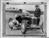 1926 Miller 91 race car being checked on track