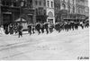 Maxwell Briscoe Band leading the 1909 Glidden Tour automobile parade, Detroit, Mich.