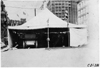 Inspection tent for the 1909 Glidden Tour, Detroit, Mich.