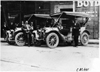 Marmon team ready for the 1909 Glidden Tour automobile parade, Detroit, Mich.