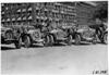 Chalmers cars waiting for the 1909 Glidden Tour automobile parade, Detroit, Mich.