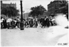 Press car in 1909 Glidden Tour automobile parade, Detroit, Mich.