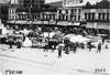 Glidden cars camped in Detroit before start of 1909 Glidden Tour, Detroit, Mich.