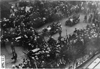 Cars at start of the 1909 Glidden Tour, Detroit, Mich.