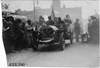 Jean Bemb in Chalmers car at start of the 1909 Glidden Tour, Detroit, Mich.