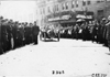 Midland car passing Pontchartrain Hotel at start of the 1909 Glidden Tour, Detroit, Mich.