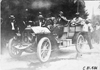 Chalmers press car on break in 1909 Glidden Tour