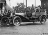 Webb Jay in Premier car arriving in Kalamazoo, Mich., 1909 Glidden Tour