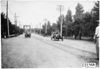 Glidden tourists leaving South Bend, Ind. at 1909 Glidden Tour
